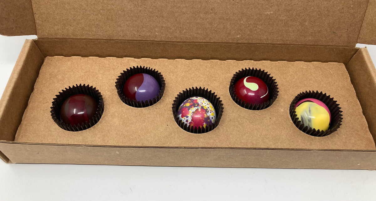 25 Piece House Favorites Bonbon Box – Naked Chocolate